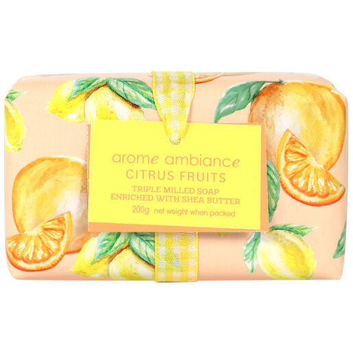 Arome Ambiance Wrapped Soap Citrus Fruits 200G