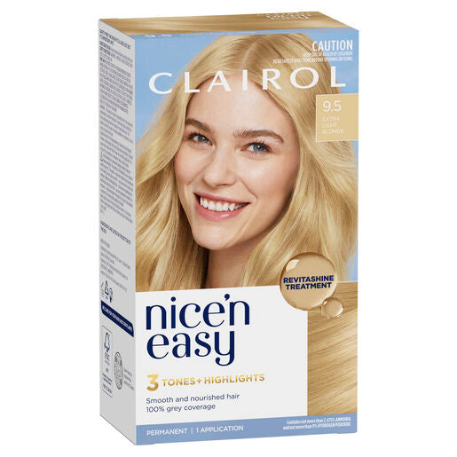 Clairol Nice 'N Easy 9.5 Extra Light Blonde
