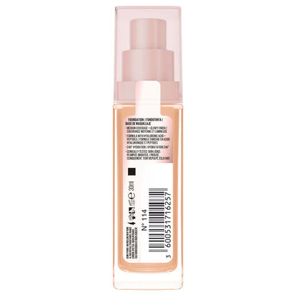 Maybellene Lifter Plump & Glow Foundation 114