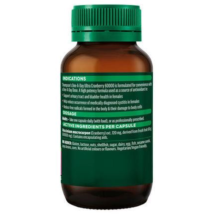 Thompson's Cranberry 60000mg  60 Capsules