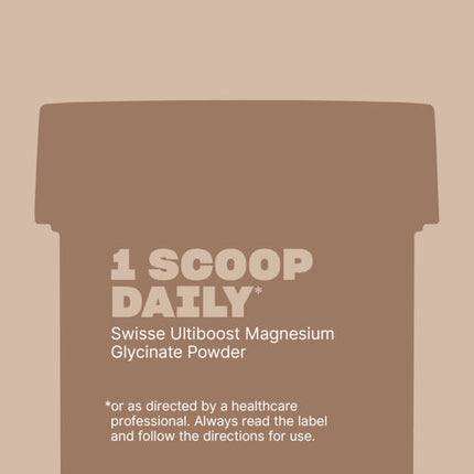 Swisse Ultiboost Magnesium Glycinate Powder Unflavoured 140g
