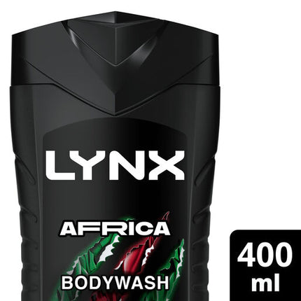 Lynx Body Wash Africa 3IN1 400ml