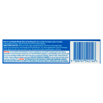 Bonjela Mouth Ulcer Gel 15g