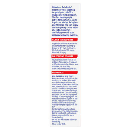 VoltaHeat Pain Relief Cream 100g