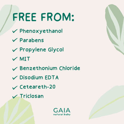 Gaia Biodegradable Water Wipes 280 Pack