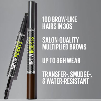 Maybelline Brow Inserts Brow Multiplying Tool Ash Brown
