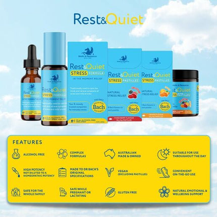 Rest & Quiet Calm Mixed Pastilles Jar 100g