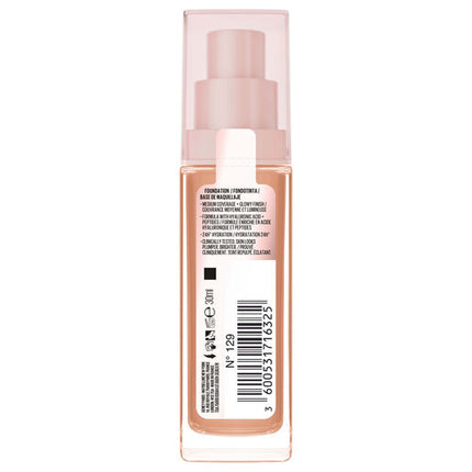 Maybellene Lifter Plump & Glow Foundation 129