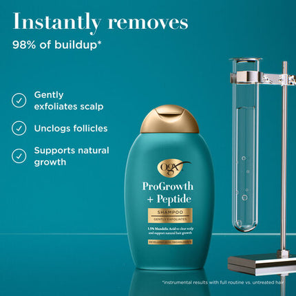 OGX ProGrowth+Peptide Shampoo 385mL