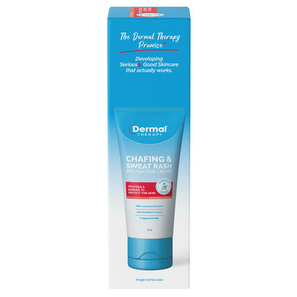Dermal Therapy Chafing & Sweat Rash Prevention Cream 75g