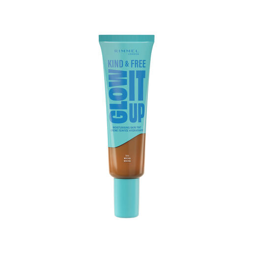 Rimmel London Kind & Free Glow It Up Moisturising Skin Tint, 503, Mocha 30Ml