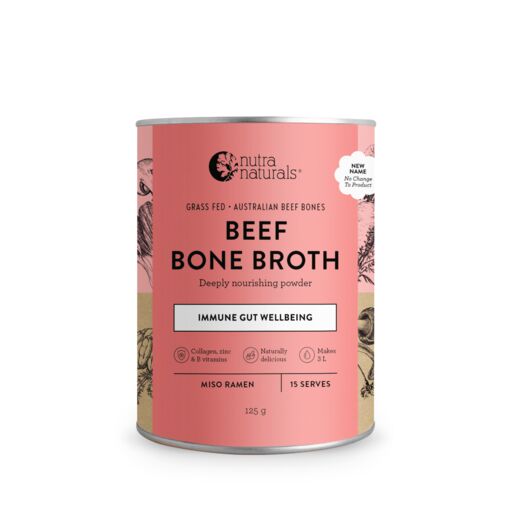 Nutra Naturals Bone Broth Beef Miso Ramen 125g