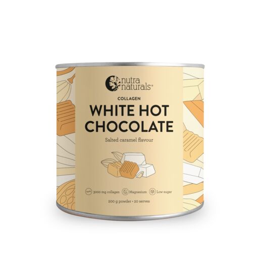Nutra Naturals Collagen White Hot Choc Salted Caramel 200g