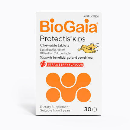 BioGaia Protectis Kids Chewable Tablets Strawberry 30