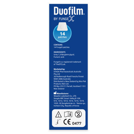 Duofilm by FungeX Nail Fungus Removal Patch 14pk