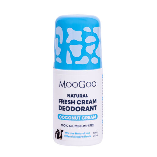 MooGoo Fresh Cream Deodorant Coconut Cream 60ml