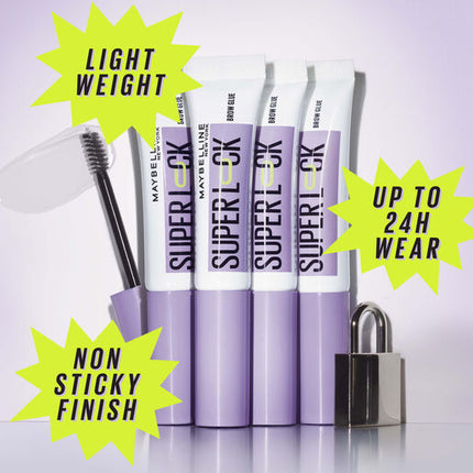 Maybelline New York Super Lock Brow Glue Clear Eyebrow Gel