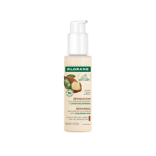 Klorane Repairing Cica-Serum with Organic Cupuacu & Hyaluronic Acid 100mL