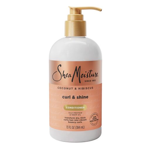 Shea Moisture Coconut & Hibiscus Curl & Shine Conditioner 384ml