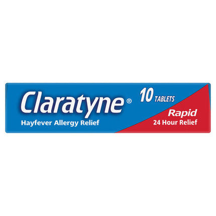 Claratyne Allergy Hayfever Relief Antihistamine Tablets 10 Pack