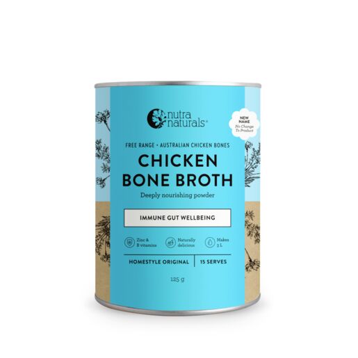 Nutra Naturals Chicken Bone Broth Homestyle Original 125g