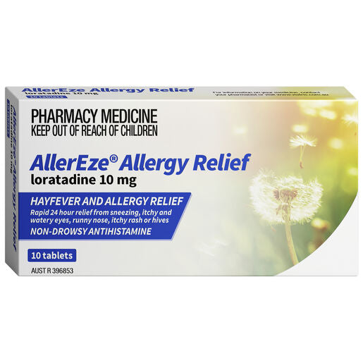 Allereze Allergy Relief 10mg Tab 10