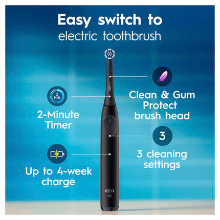 Oral-B iO Series 2 Gentle Clean Sensitive Electric Toothbrush Black