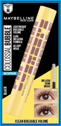 Maybelline Colossal Bubble Waterproof Mascara 871 Very Black 10ml