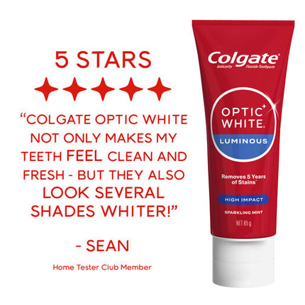 Colgate Toothpaste Optic White High Impact 85g