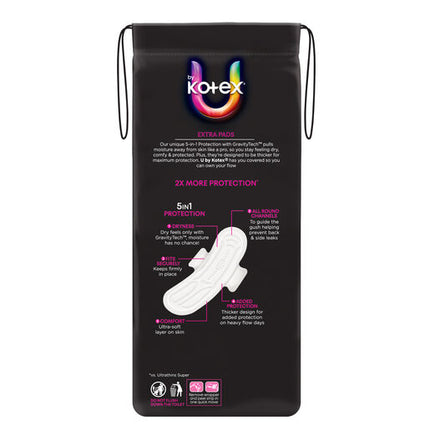 U by Kotex Extra Pads Super 12