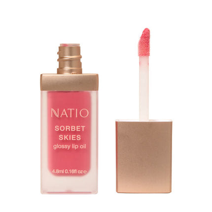Natio Glossy Lip Oil Sorbet Skies
