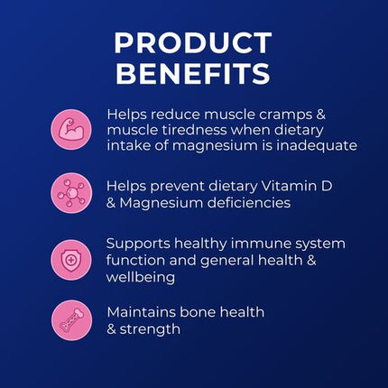 Ostelin Vitamin D3 & Magnesium Glycinate 90 Tablets