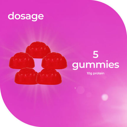 Nature's Way Instant Active Protein Gummies Berry Citrus 40s