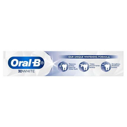 Oral-B 3D White Long Lasting Freshness Whitening Toothpaste 110g