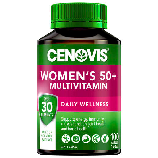 Cenovis Women's 50+ Multivitamin 100 Capsules