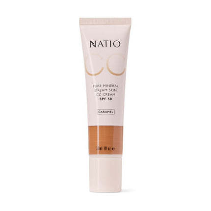 Natio Pure Mineral Dream Skin CC Cream SPF 50 Caramel