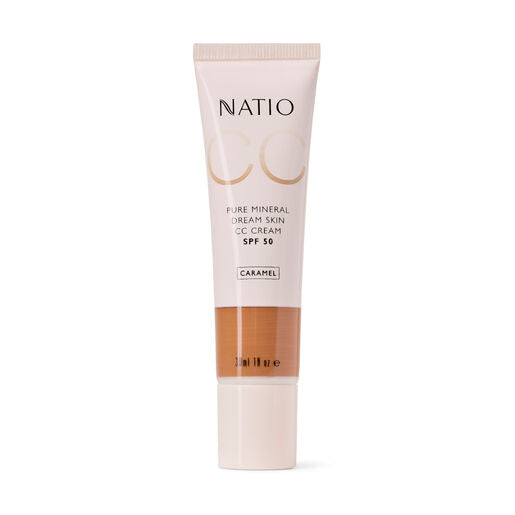 Natio Pure Mineral Dream Skin CC Cream SPF 50 Caramel