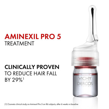 Vichy Dercos Aminexil Anti Hair Loss Treatment Serum Ampoules 21x 6ml