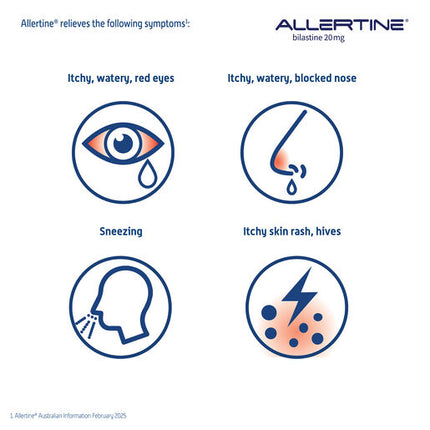 Allertine 20mg Tablets 10 - Bilastine (S2)
