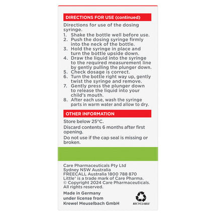 Little Coughs Oral Liquid 100ml