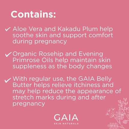 Gaia Skin Naturals Belly Butter 140mL