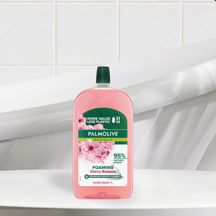 Palmolive Naturals Foaming Hand Wash Cherry Blossom 1L Refill