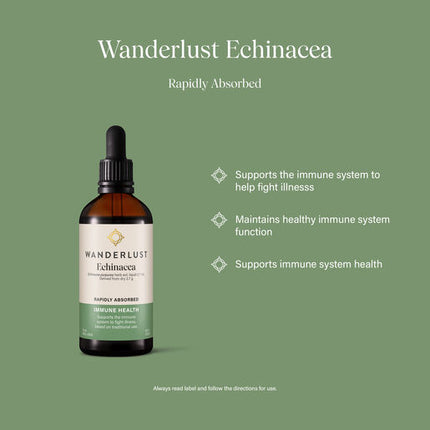 Wanderlust Echinacea Drops 90ml