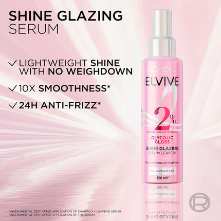 L'Oréal Paris Elvive Glycolic Gloss Glazing Serum 150ml
