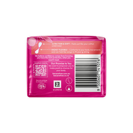 Carefree Barely There Unscented Panty Liners 42 Pack