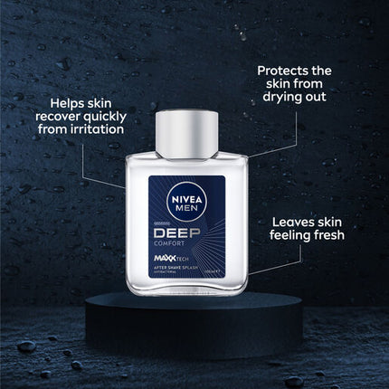 Nivea Men Deep Comfort After Shave Splash 100ml