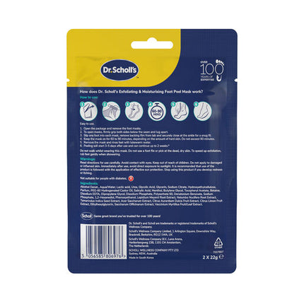 Dr.Scholl's Exfoliating & Moisturising Peeling Foot Mask
