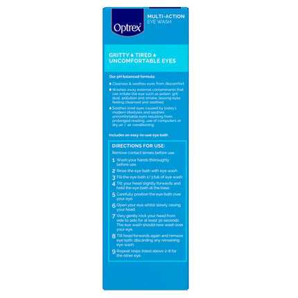 Optrex Multi Action Eye Wash 100mL