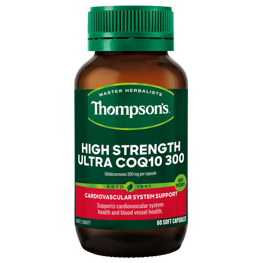 Thompson's High Strength Ultra Coq10 300mg Capsules 60
