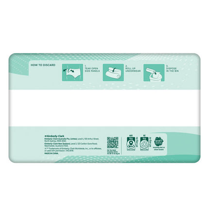 Depend Incontinence Underwear Unisex Super Plus Extra Large 9 Pack